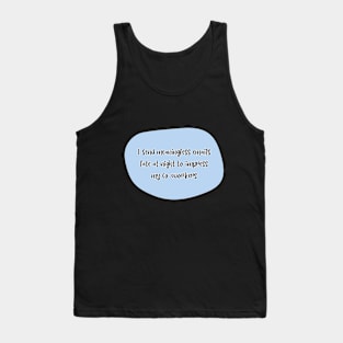 I send meaningless emails late at night to impress my co-workers Tank Top